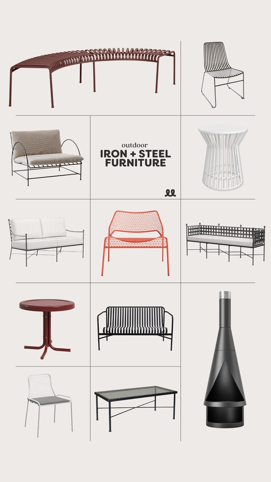 We’ve rounded up a few of our favorite outdoor metal furniture that will help bring bold, classic energy to any outdoor space

#LTKHome