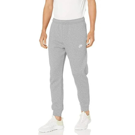 Men s Nike Dk Grey Heather/Matte Silver/Wht Sportswear Club Joggers (BV2671 063) - M | Walmart (US)