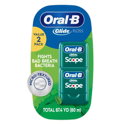 Oral-B Glide with Scope Dental Floss - 2pk | Target