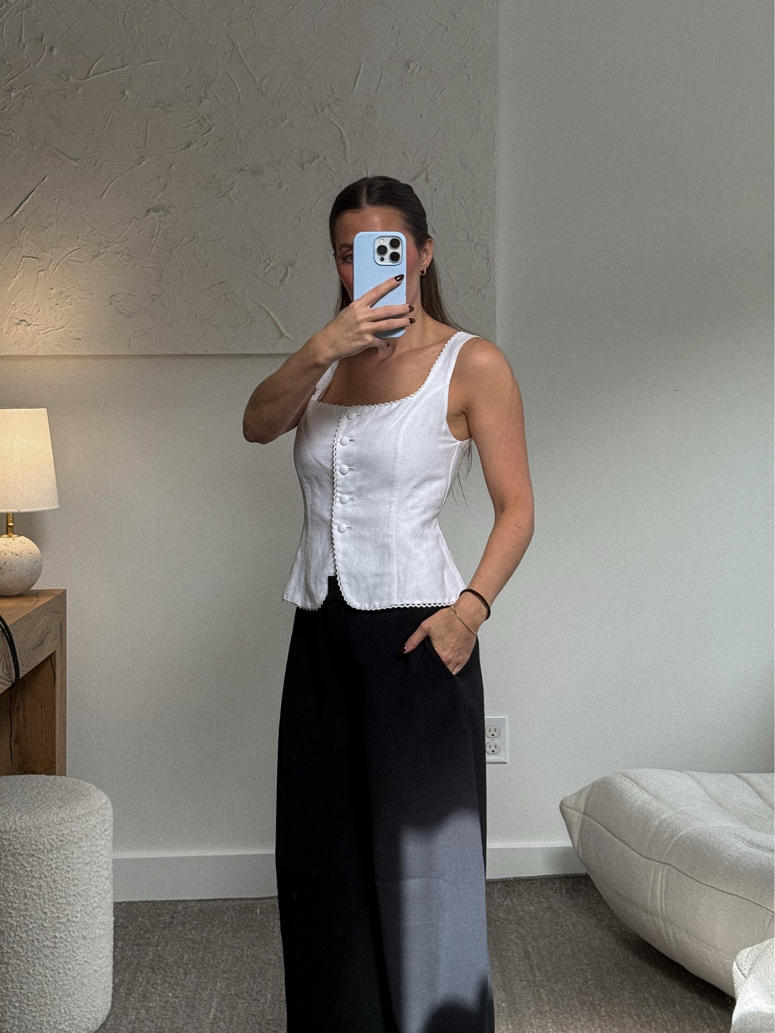 structured top, relaxed everything else 🤍 the easiest way to balance a look

aritzia outfit, wide leg pants outfit, effortless style, casual chic outfit, minimal outfit inspo, everyday outfit inspo, feminine outfit inspo, clean girl aesthetic, spring outfits 

#LTKPetite #LTKSeasonal #LTKootd