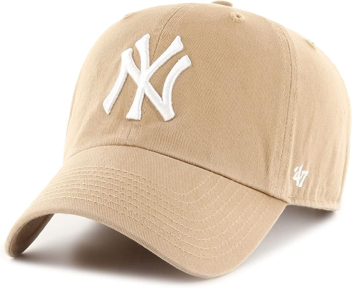Amazon.com: NEW YORK YANKEES KHAKI '47 CLEAN UP OSF / KHAKI / A : Sports & Outdoors | Amazon (US)