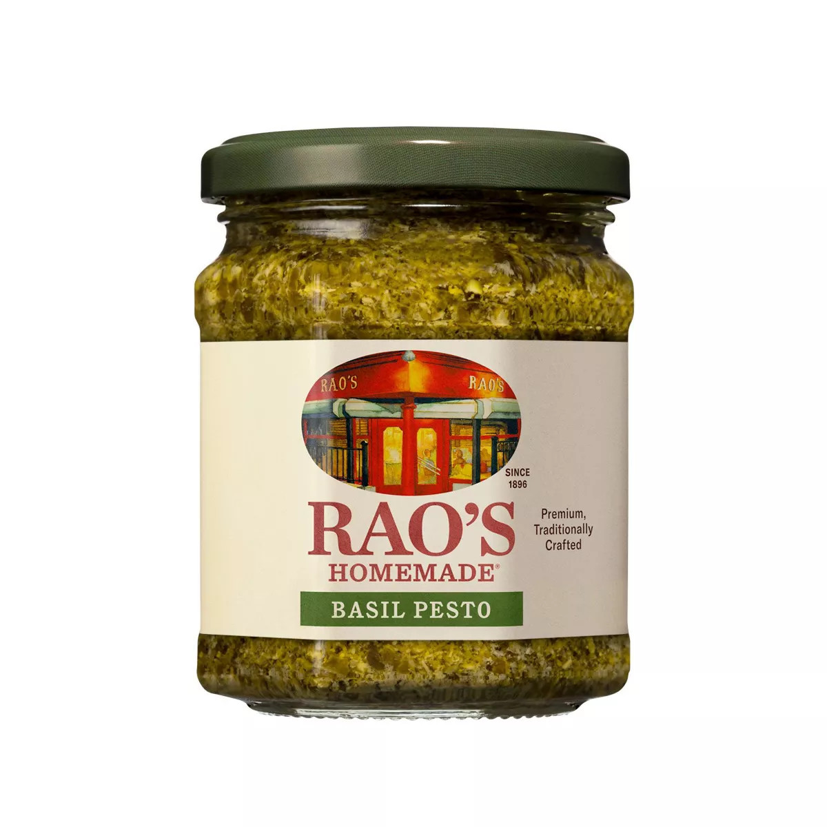 Rao's Homemade Basil Pesto Sauce Premium Quality Flavorful Pasta Sauce and Spread - 6.7 oz | Target