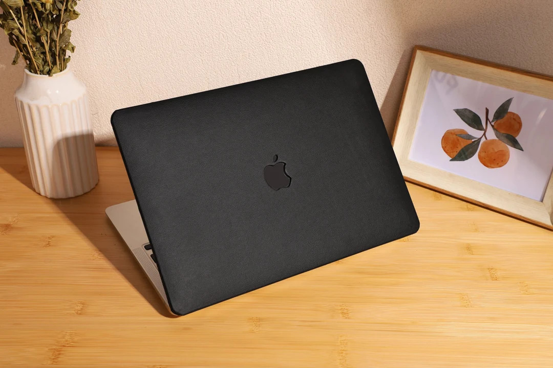 Obsidian Black Leather Cover for MacBook 13.6" M2 Air A2681 2022 13" Pro A2338 MacBook Pro 13 14 ... | Etsy (US)