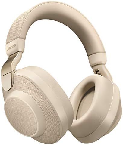 Jabra Elite 85h Wireless Noise-Canceling Headphones, Gold Beige – Over Ear Bluetooth Headphones... | Amazon (US)