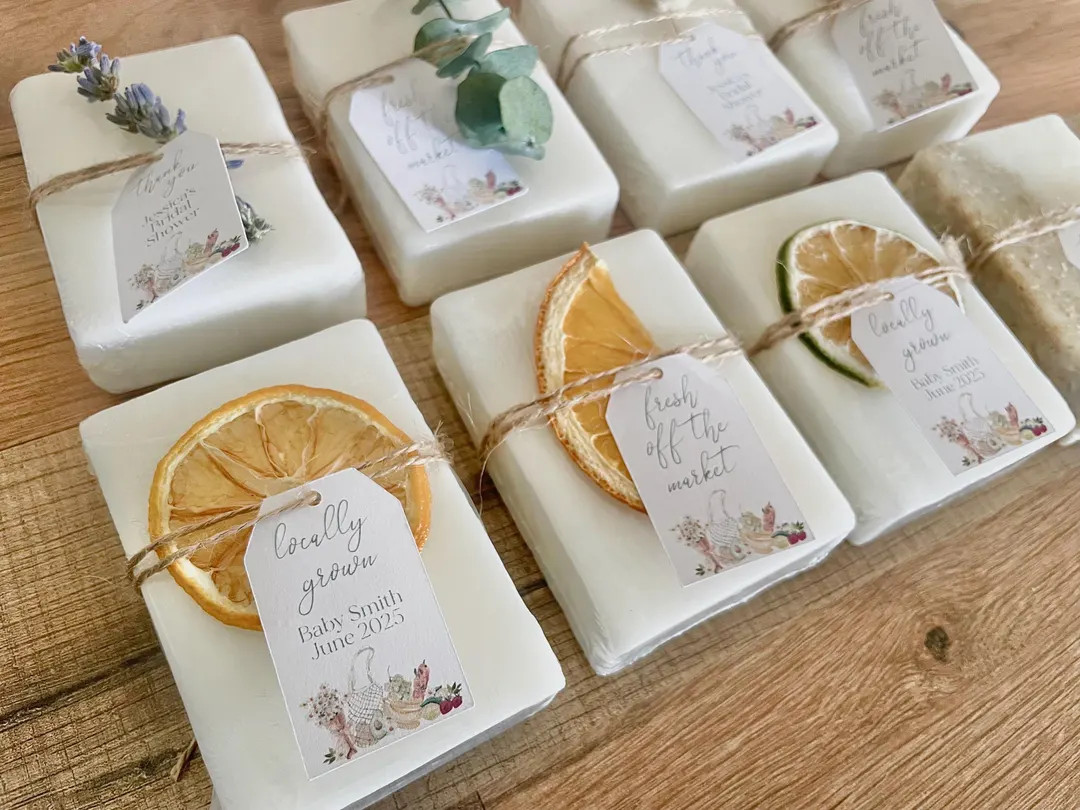 Farmers Market Soap Favors – Set of 8 – “fresh off the Market” Bridal Shower or “locall... | Etsy (US)