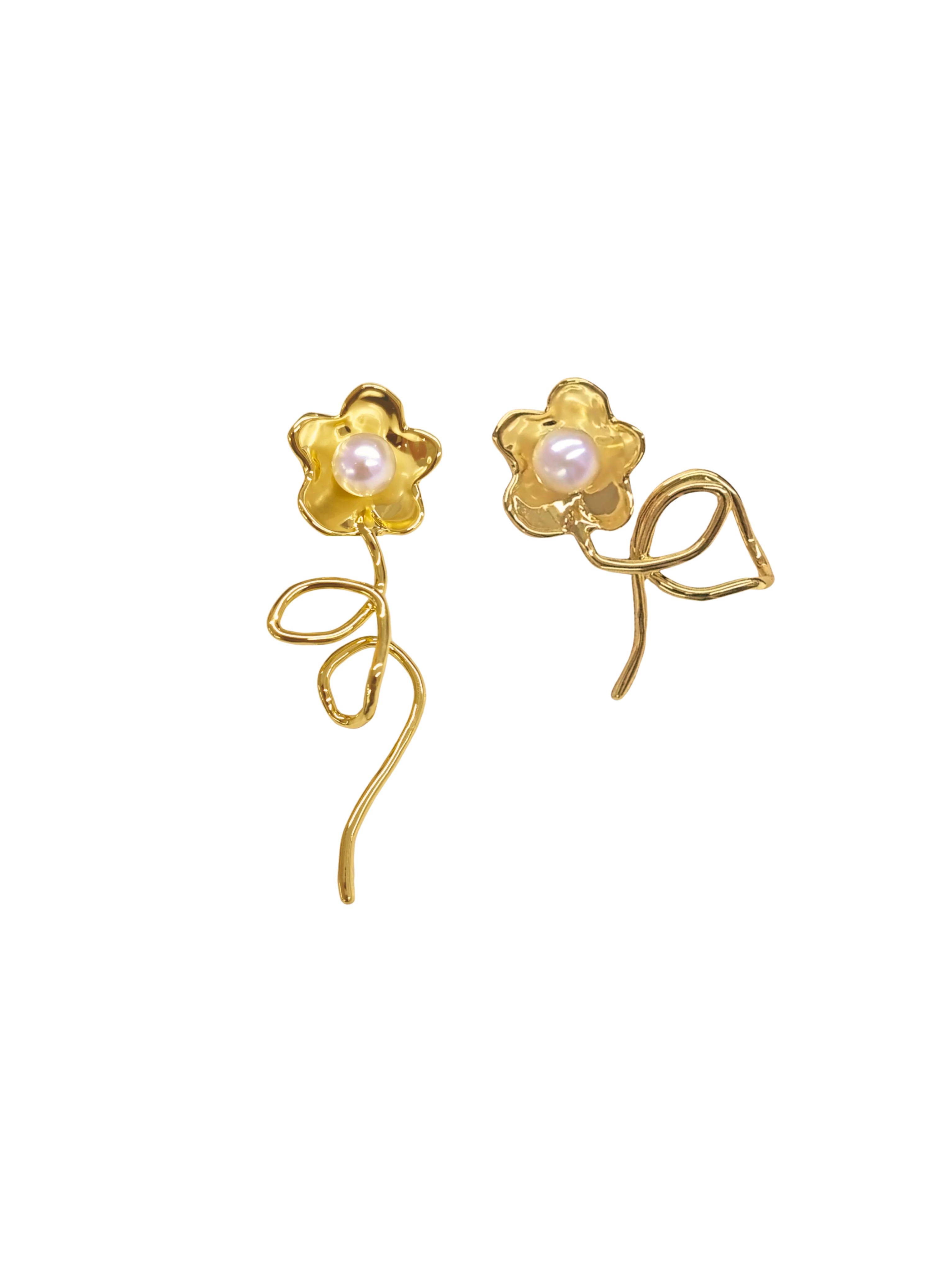 SS Stems and All Earrings | Anita Berisha Jewelry