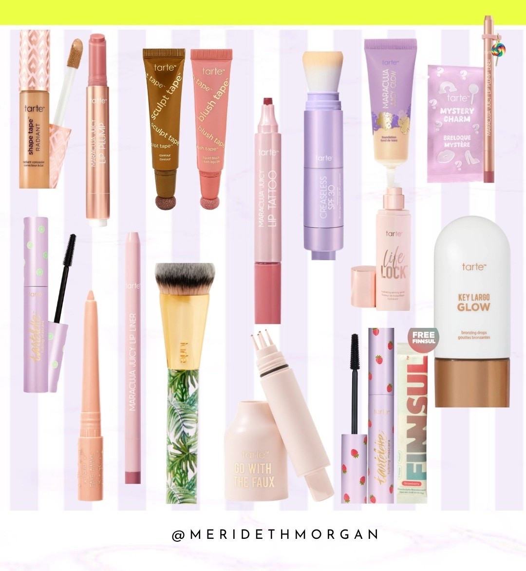 PSA… tarte is having 35% OFF EVERYTHING happening now 💜👀

limited time only !!!