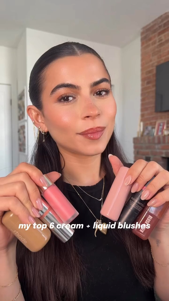 my top 6 favorite makeup products 
⭐️ part 4: cream + liquid blushes ⭐️ 

@rhode @hauslabs @rarebeauty @personacosmetics @nudestix @hudabeauty

#LTKgrwm #LTKBeauty