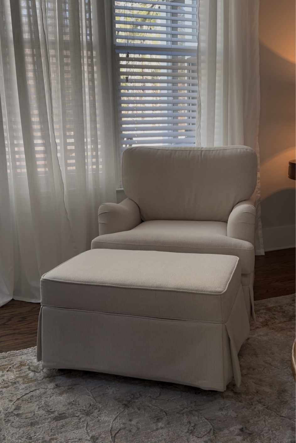 Swivel Chair with storage ottoman 

#LTKSaleAlert #LTKHome