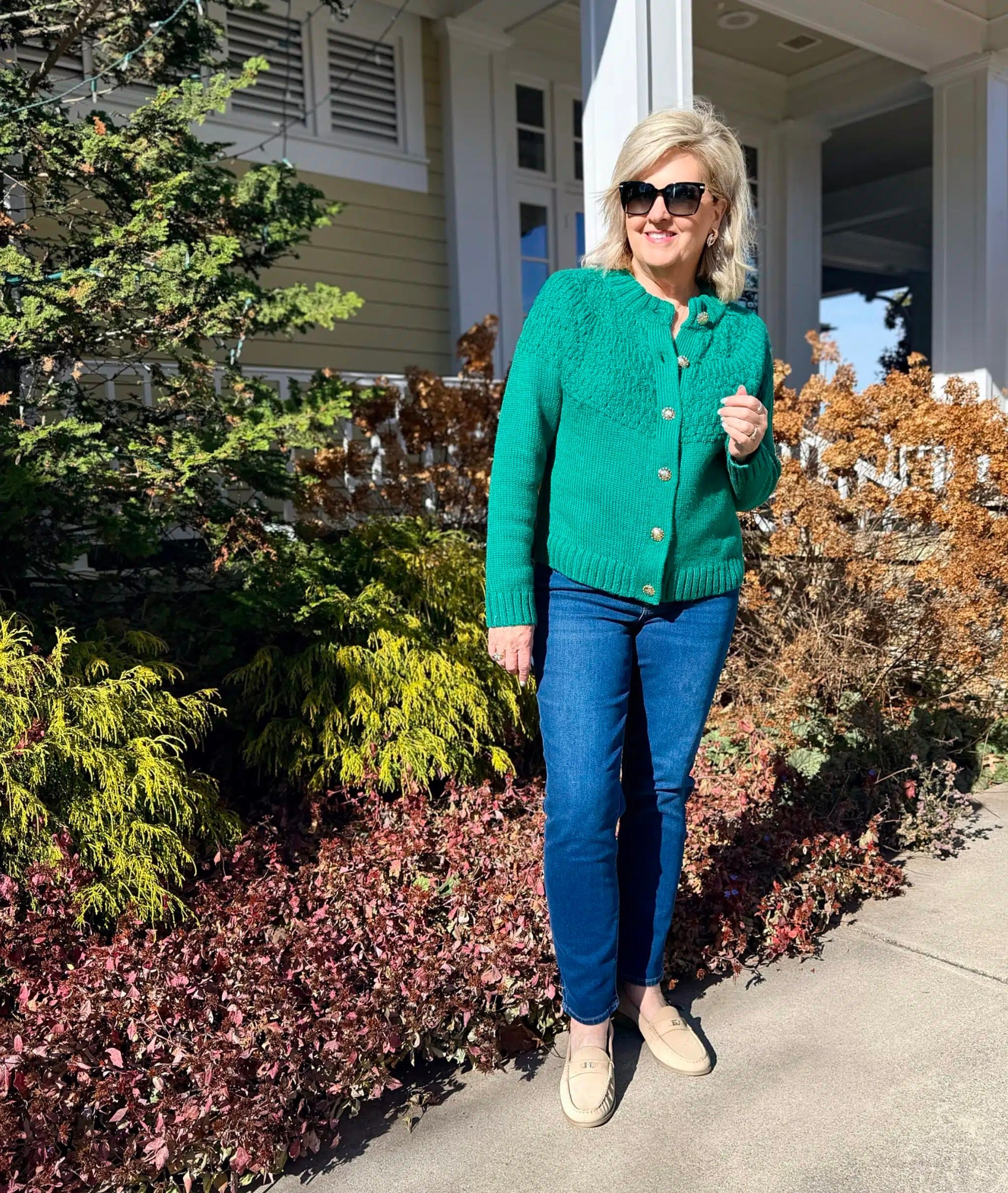 Talbots is still having their Black Friday sale! This is another great casual Fall outfit. Cardigan size large | belt size large | jeans size 8 

#LTKHoliday #LTKWorkwear #LTKCyberWeek