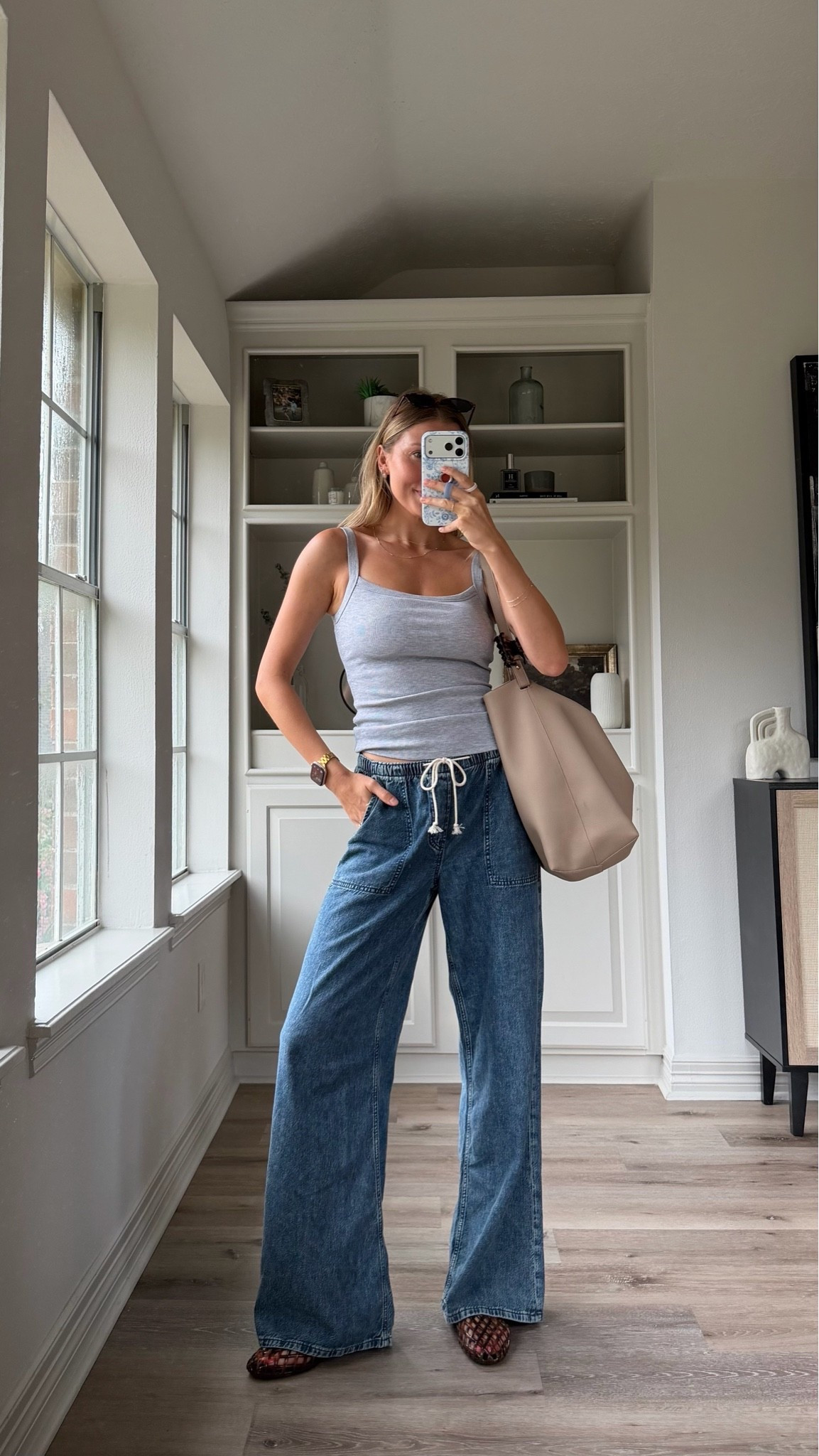 OOTD for a hair appointment! Love this bra tank + these are the comfiest jeans!!

#LTKootd #LTKmomlife #LTKdayinmylife