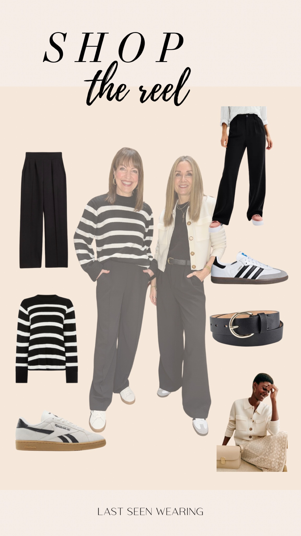 Shop the Reel
#stripedshirt #adidas

#LTKstyletip #LTKshoecrush