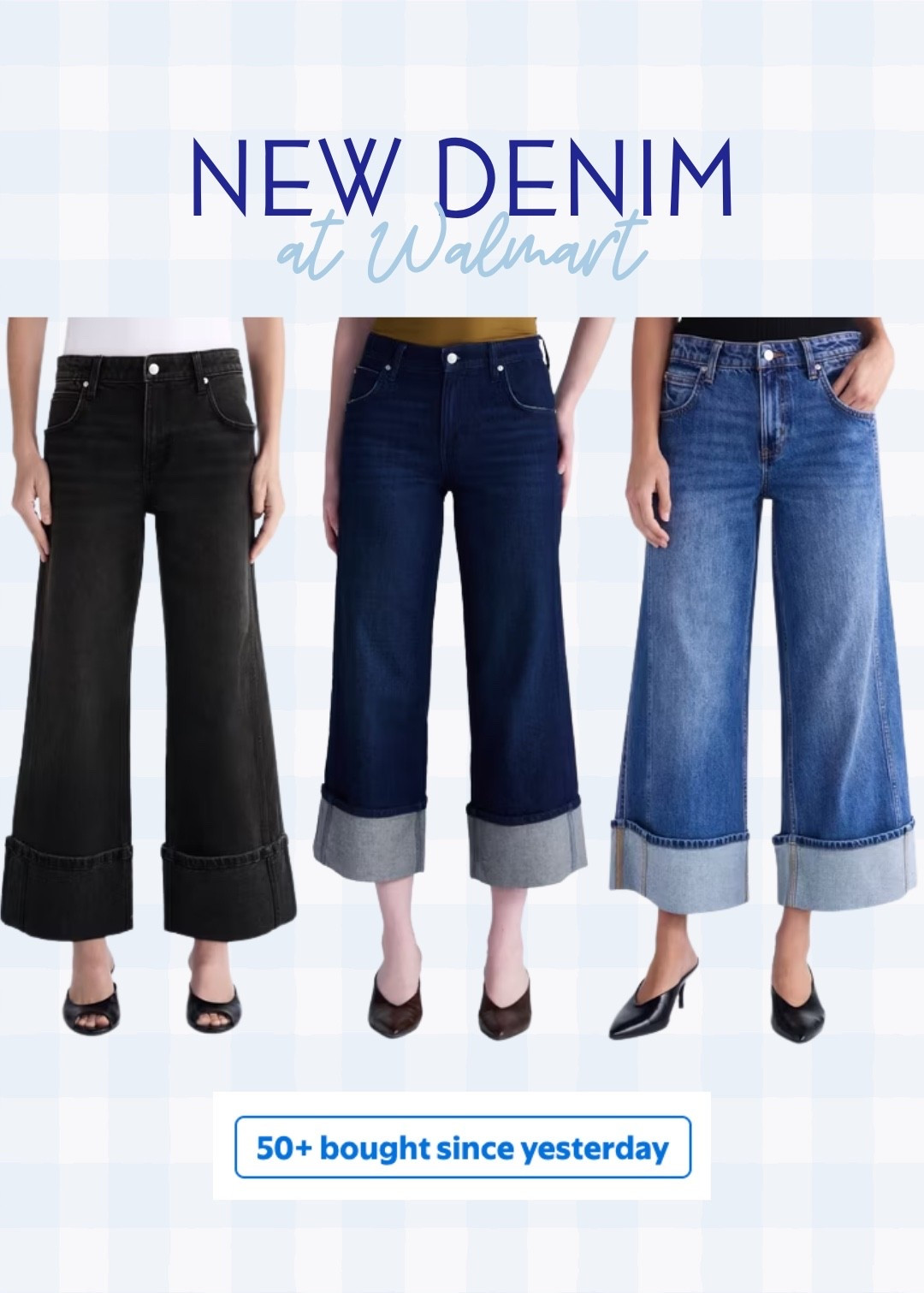 New denim from Walmart fully stocked in 3 washes 👖🙌🏼✨

#LTKootd #LTKSeasonal #LTKOver40