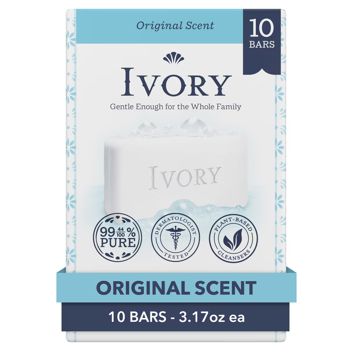 Ivory Original Bar Soap - 10pk - 3.17oz each - IT FLOATS | Target