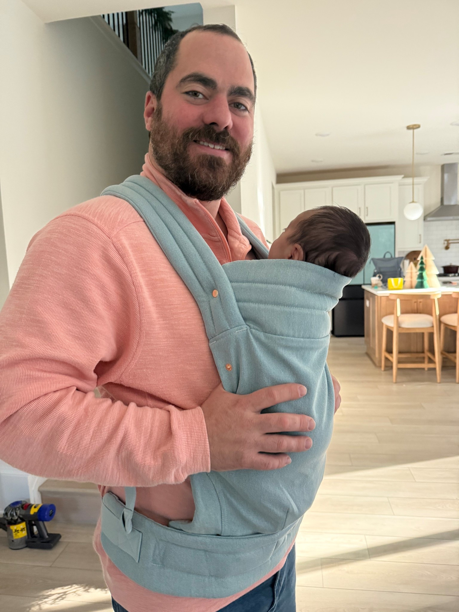 The best baby carrier for mom and daddy 🩵

#LTKKids #LTKmomlife #LTKBaby