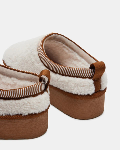 CODIE FAUX SHEARLING NATURAL | Steve Madden (US)
