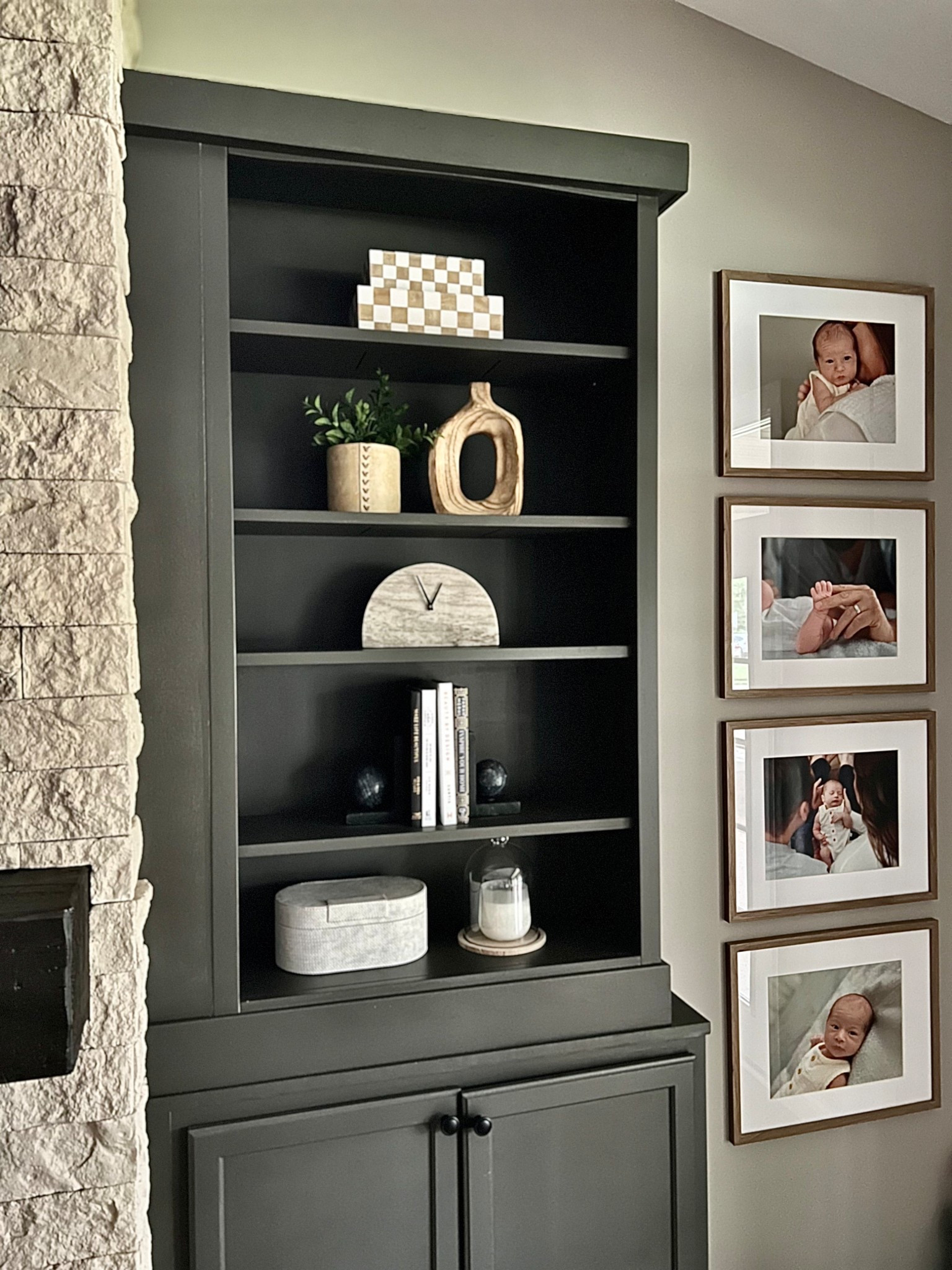 Living room office bookshelf decor storage box marble clock books candle Amazon home 

#LTKFindsUnder50 #LTKHome