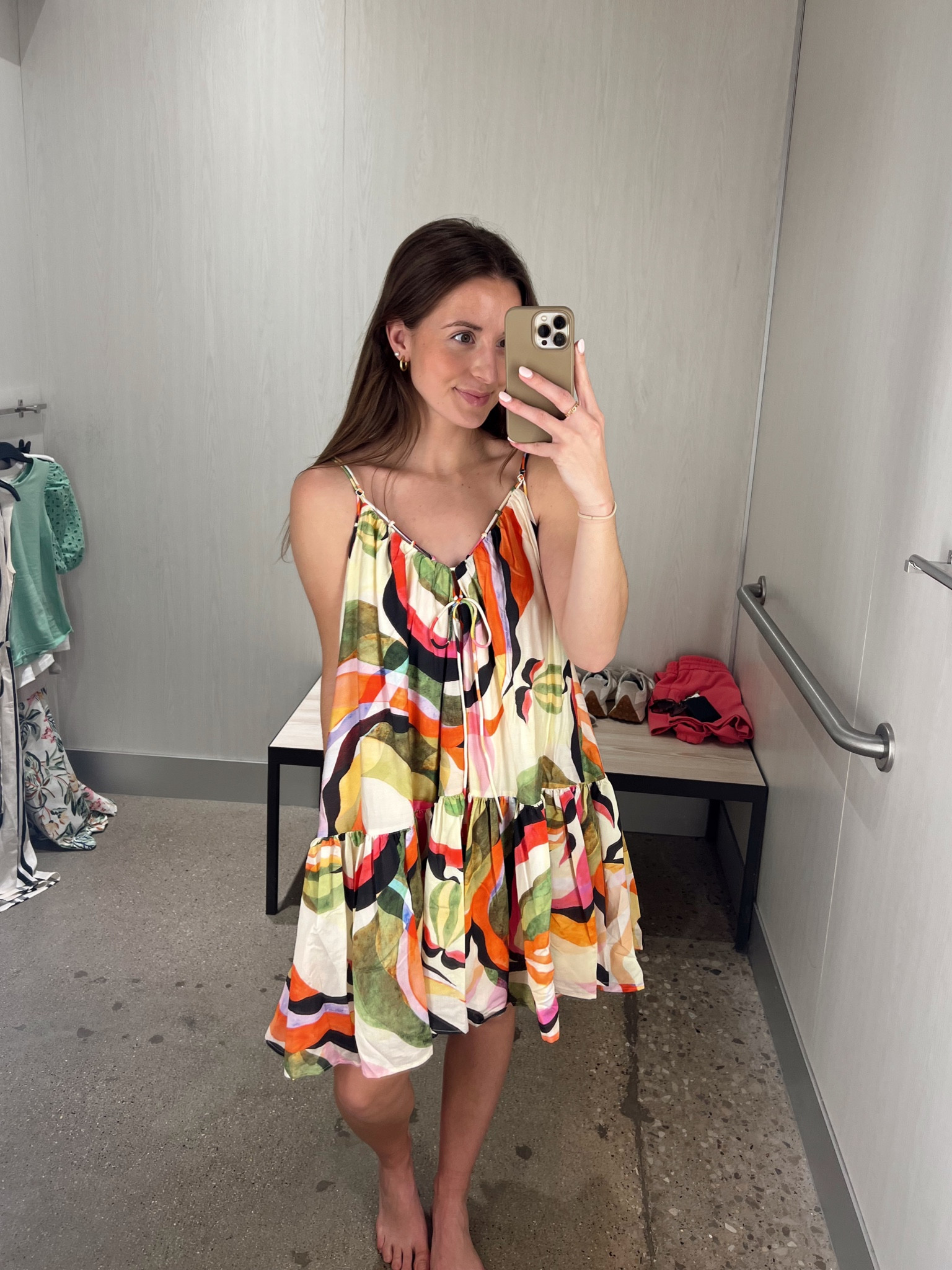 h&m dress! wearing size small- would have preferred an XS