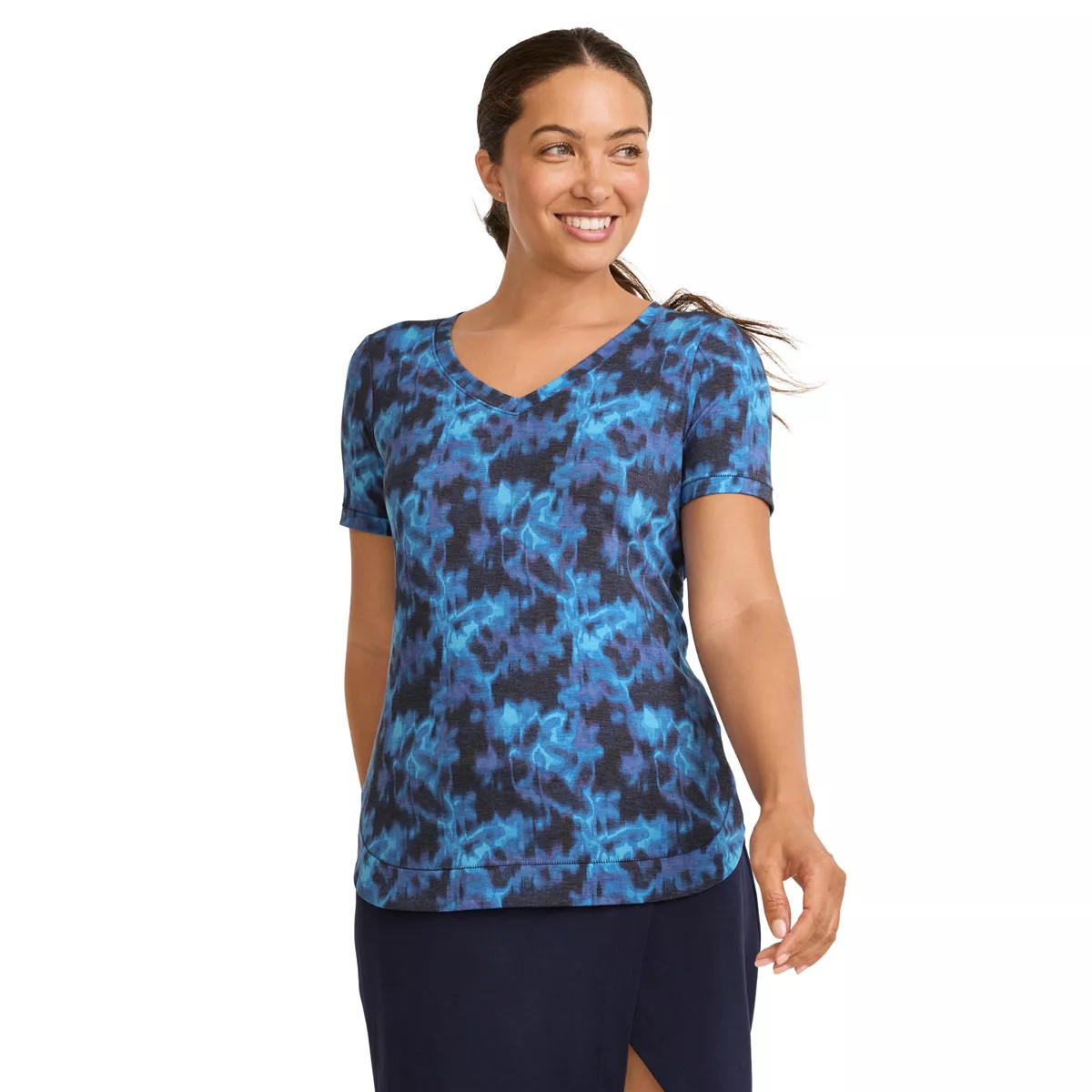 Jockey Women's EVERACTIVE V-Neck Tee M Black | Target