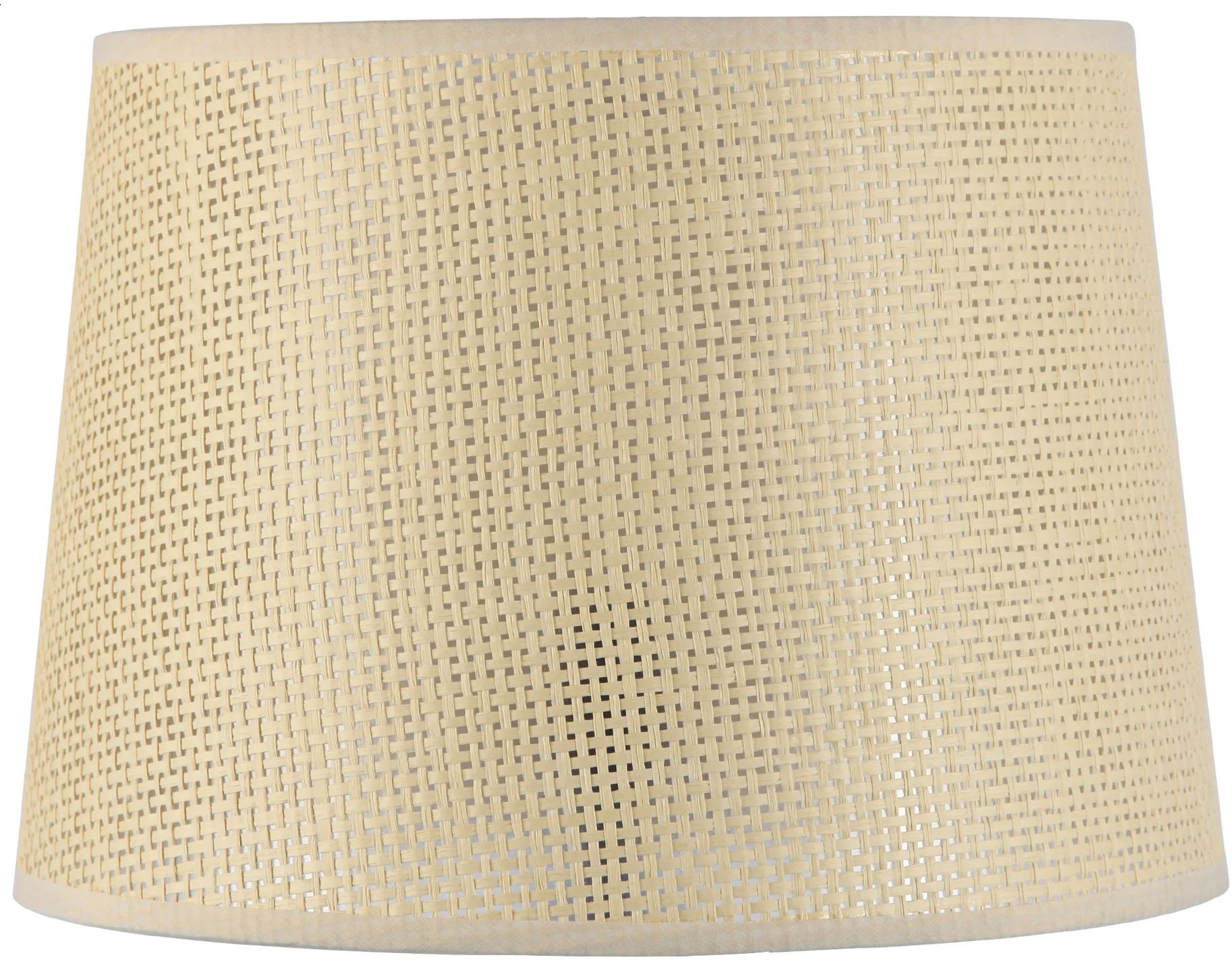 Better Homes and Gardens Paper Rattan Tapered Drum Lamp Shade, 12"D x14"W x10"H, Adult Use | Walmart (US)