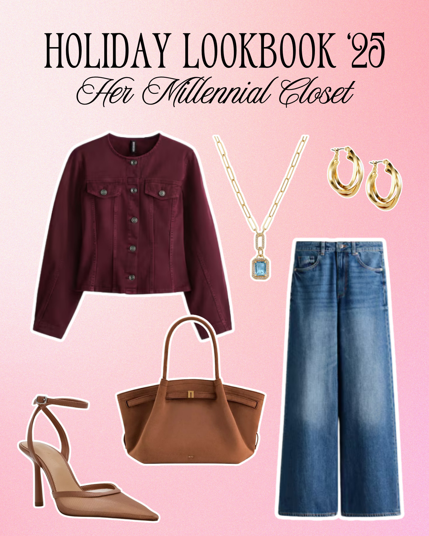 I don't know about you Sis, but I'm loving the burgundy shade this Fall! Its a perfect match for this wide leg denim jeans.  

 

#LTKgrwm #LTKootd #LTKSeasonal