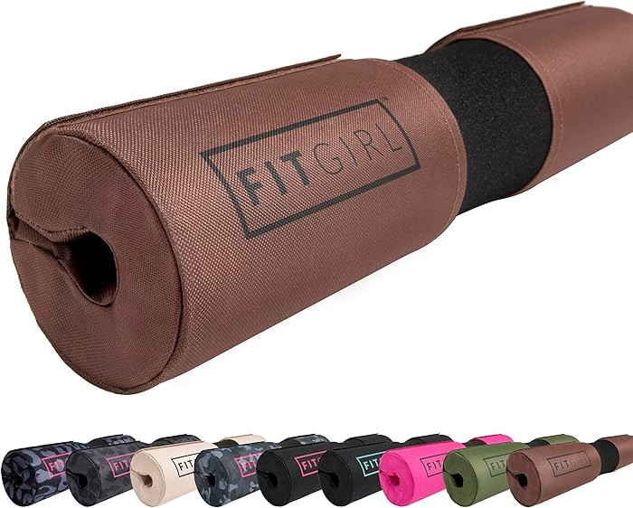 FITGIRL - Squat Pad and Hip Thrust Pad for Leg Day, Barbell Pad Stays in Place Secure, Thick Cush... | Amazon (US)