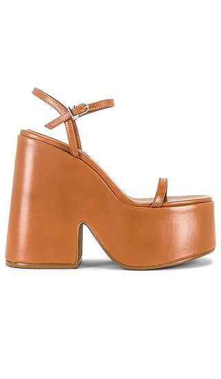 Larroude Wanda Sandal in Brown. - size 9 (also in 10, 5.5, 6, 6.5, 7, 7.5, 8, 8.5, 9.5) | Revolve Clothing (Global)