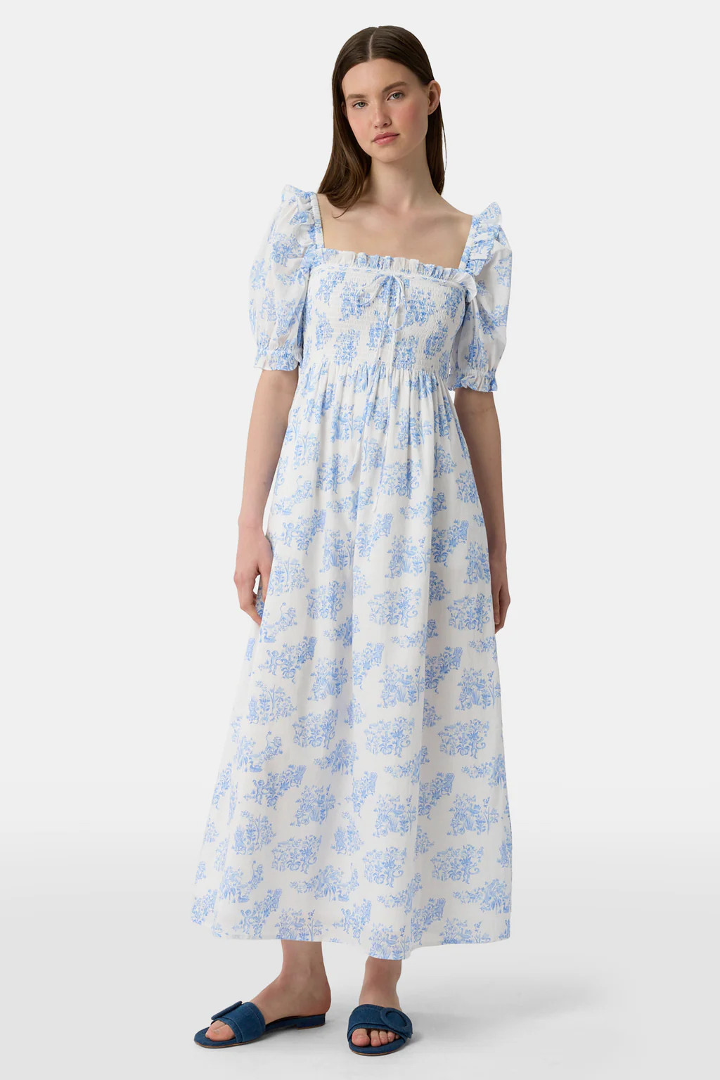 Sherwood Forest Monkey Scarlett Nap Dress | Roller Rabbit