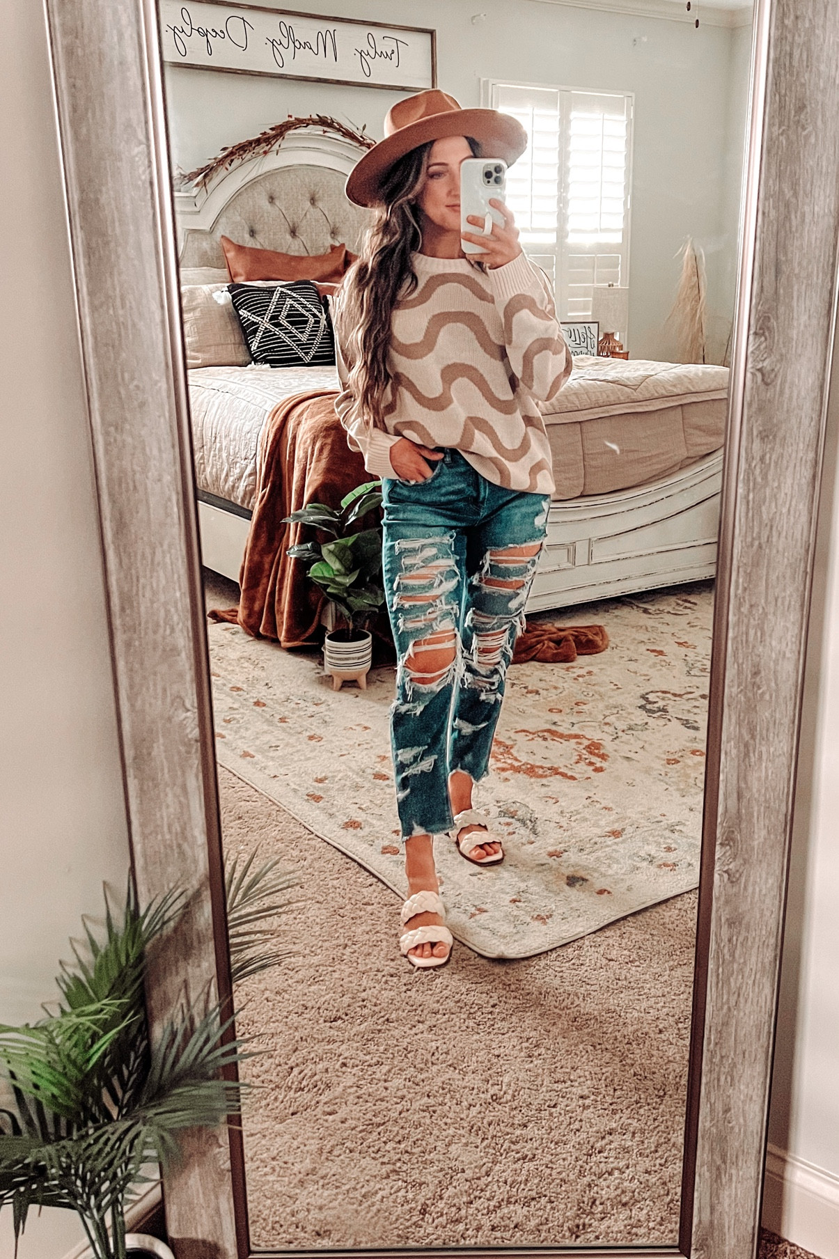 Walmart sweater and shoes! So cute. Walmart has some very cute sweaters! 

#LTKSeasonal #LTKunder50 #LTKsalealert