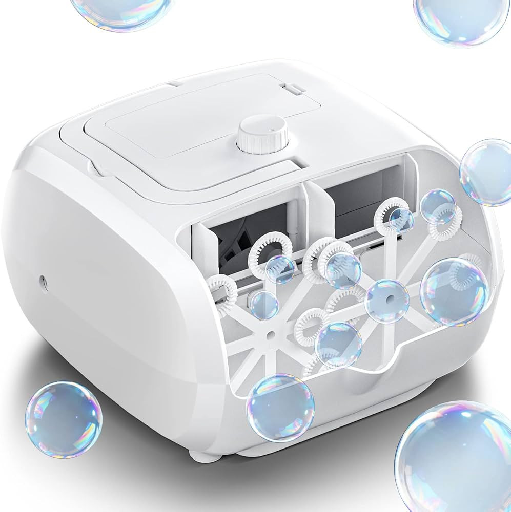 Amazon.com: Bubble Machine - 16 Wands 8000+ Bubbles/min Bubble Machine for Kids and Toddlers - 14... | Amazon (US)
