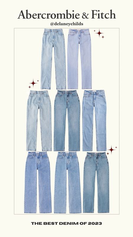 now is the time to buy the Abercrombie & Fitch best selling denim! 👖🩵 the semi-annual denim event is offering 25% off all denim + and extra 15% off with the code DENIMAF

#LTKsalealert #LTKfindsunder100 #LTKSpringSale
