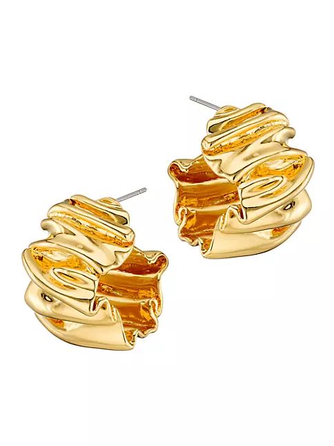Zaya Denver 24K Gold-Plated Earrings | Saks Fifth Avenue