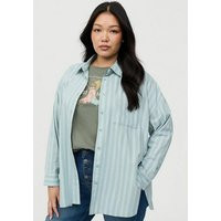 Drop-Shoulder Button-Up Shirt in Multi | Torrid (US & Canada)
