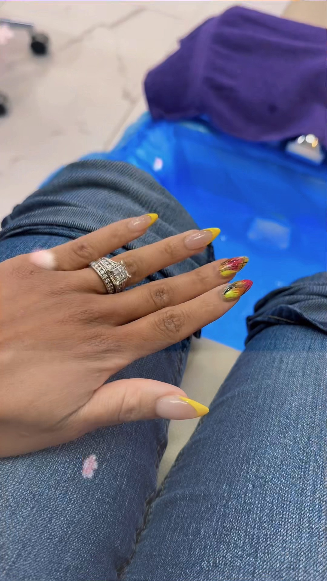 The brighter my nails are, the brighter my spirit feels these days. What's your favorite nail shape and nail color? #creatorsearchinsights #nailinspiration #springnails #almondshapednails 

#LTKselfcare #LTKSeasonal #LTKvlog
