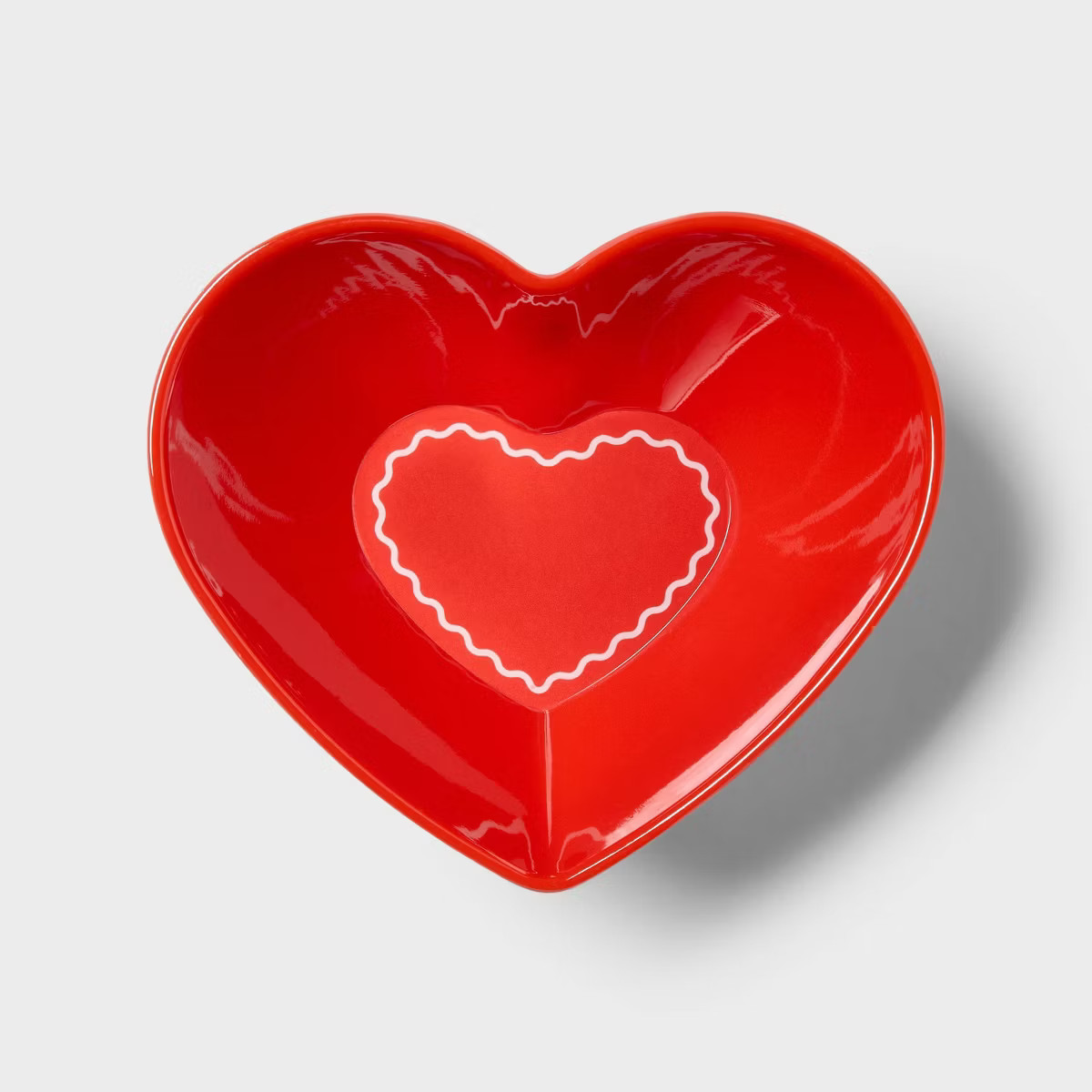 24 fl oz Figural Heart Shape Dinner Bowl - Pillowfort™ | Target