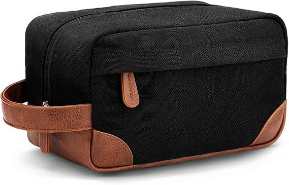 Vorspack Toiletry Bag Hanging Dopp Kit for Men Water Resistant Canvas Shaving Bag with Large Capa... | Amazon (US)