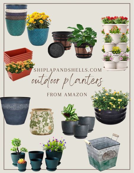 Outdoor and indoor planters for your spring and summer flowers/plants!

#LTKfindsunder100 #LTKfindsunder50 #LTKSeasonal