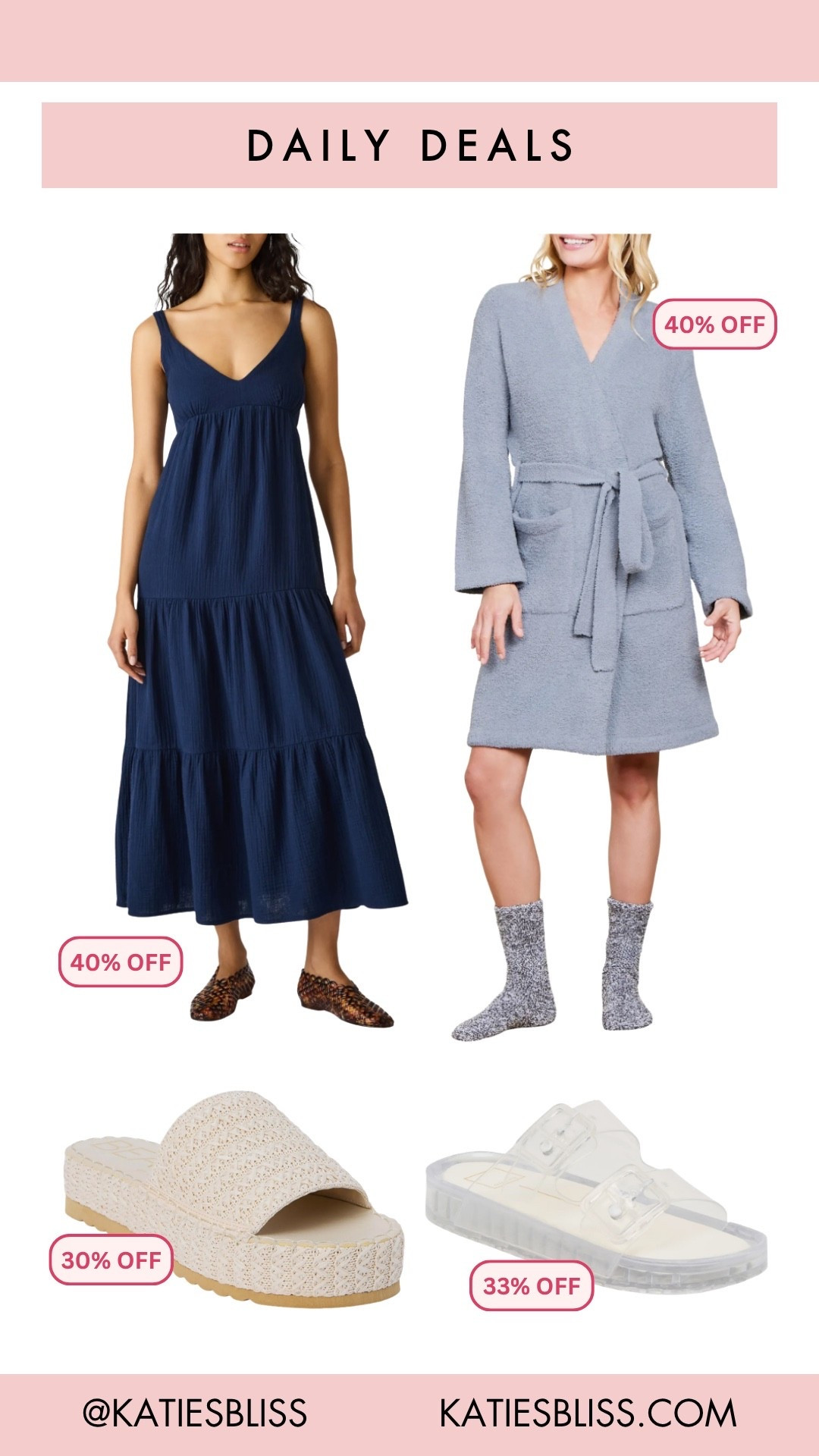 Daily deals ✨

Nordstrom. Sale. Markdown. Deal. Dress. Summer. Robe. Barefoot dreams. Sandals.

#LTKSaleAlert