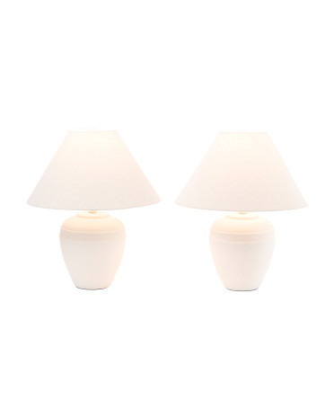 Set Of 2 21in Angled Table Lamps | Bedroom | Marshalls | Marshalls