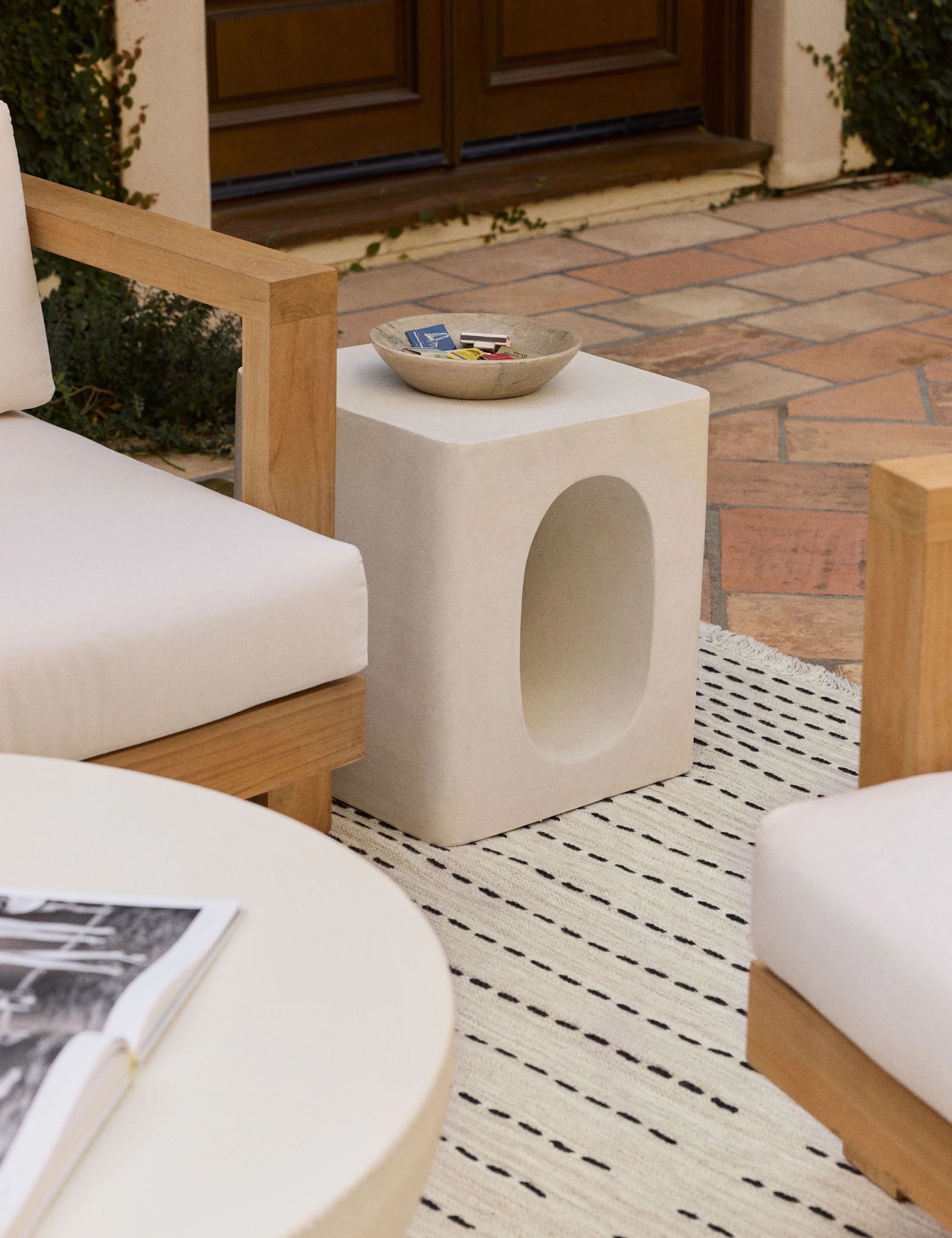 Nasir Indoor / Outdoor Side Table | Lulu and Georgia 