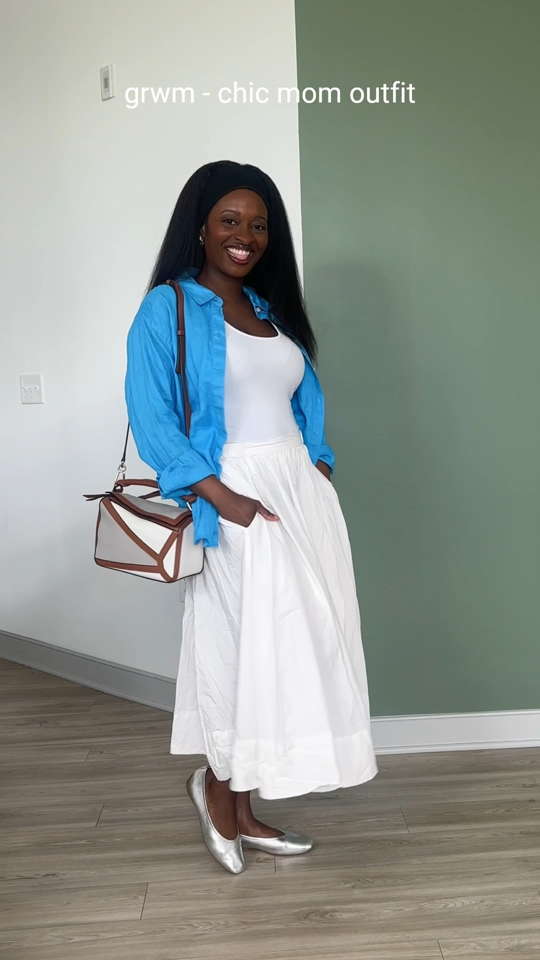 Ballet flats are my favorite shoes right now! Loving this metallic pair and how comfortable they are / white skirt outfit / spring outfit  

#LTKSeasonal #LTKStyleTip #LTKShoeCrush