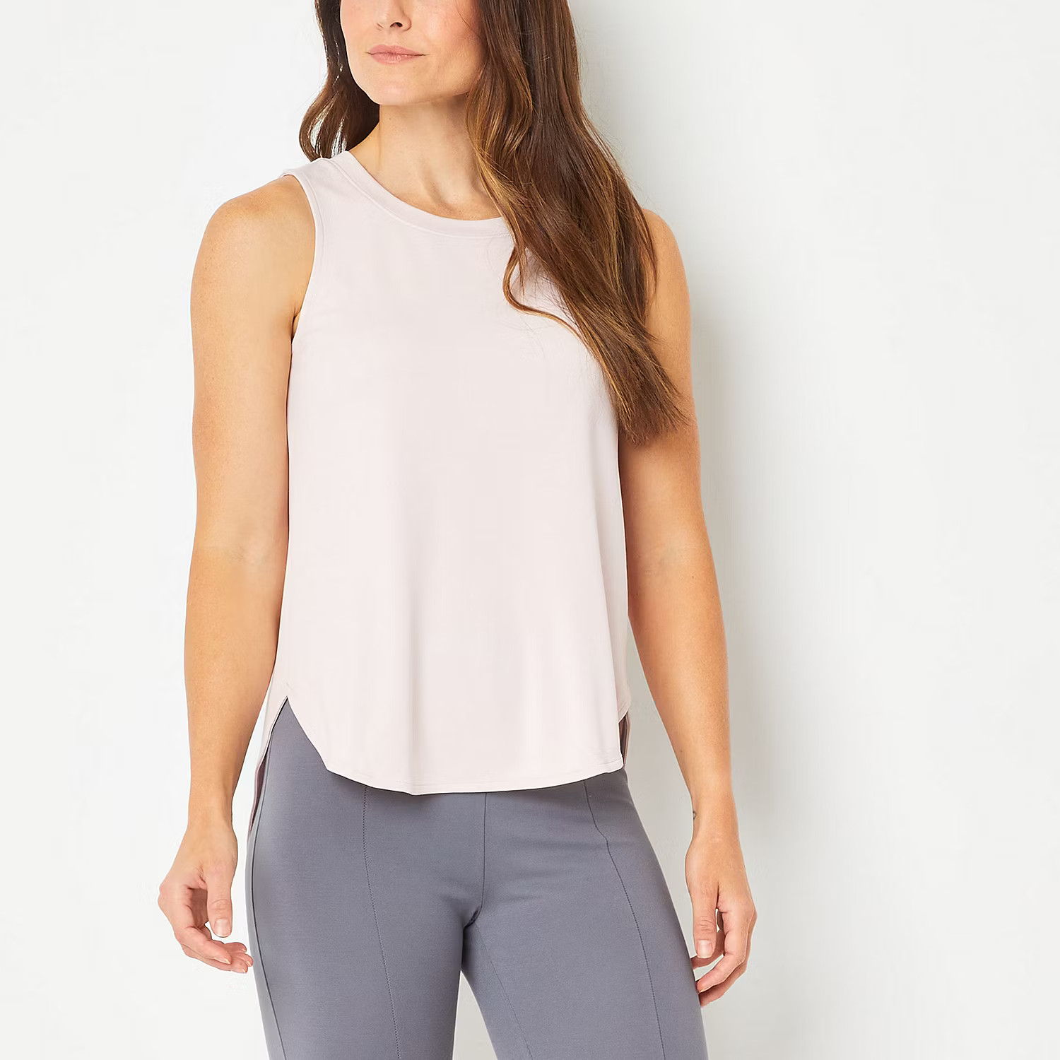 Stylus Womens Crew Neck Sleeveless Tank Top | JCPenney