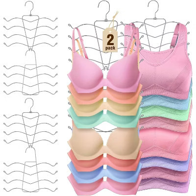 HOUSE DAY Multi-Use Bra Organizer Metal Hanger for Closet Storage 2 Pack | Target