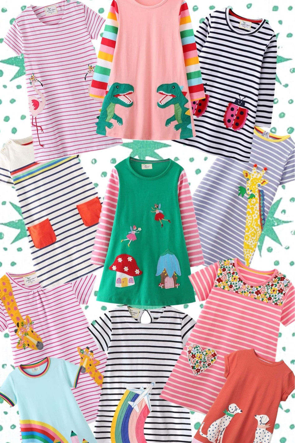 Girls play dresses under $20! Very Boden inspired look! #amazon 

#LTKunder50 #LTKkids