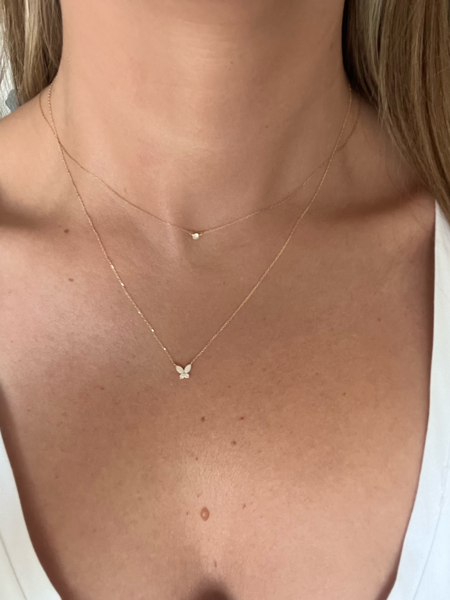 Butterfly necklace stack
Gorjana 

#LTKSummerEdit #LTKParties #LTKGiftGuide