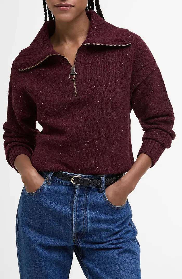 Barbour Lavensdale Half-Zip Sweater | Nordstrom | Nordstrom