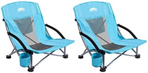 Coastrail Outdoor Folding Chair with Cooler and Cup Holder for Outdoor Camping Lawn, Supports 300... | Amazon (US)