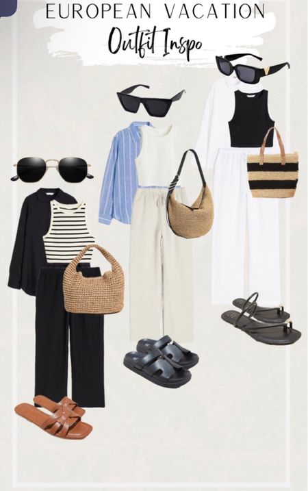 Mix and match these to create multiple different vacation outfits. 
#vacation #vacationoutfits 

#LTKfindsunder100 #LTKbeauty #LTKmidsize