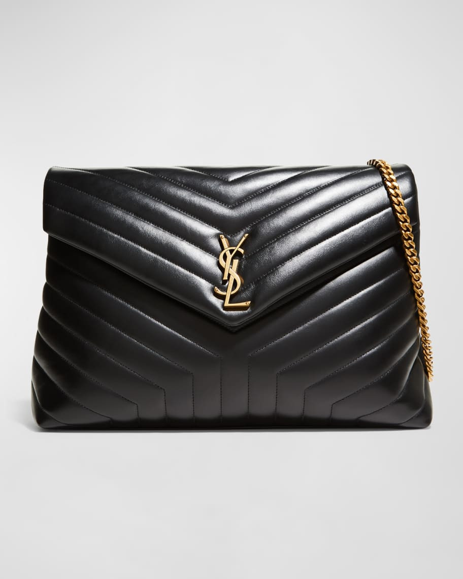 Saint Laurent Loulou Quilted Leather YSL Bag | Neiman Marcus