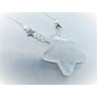 Large Quartz White Star Pendant | Etsy (US)